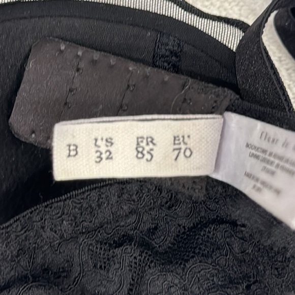 FLEUR DE MAL CHARLOTTE SHEER OVERLAY DEMI BRA - Picture 5 of 6